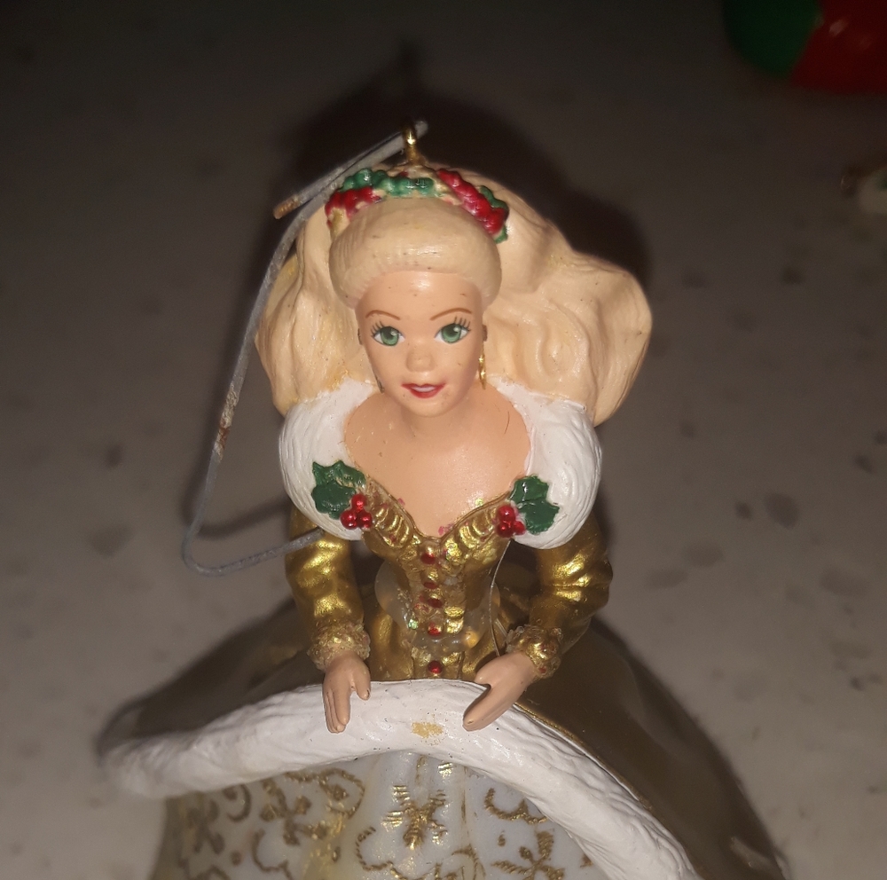 Vintage Barbie Holiday Ornament
